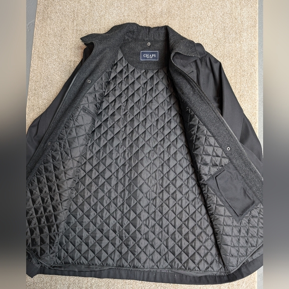 Mens CHAPS lined coat - Picture 8 of 9